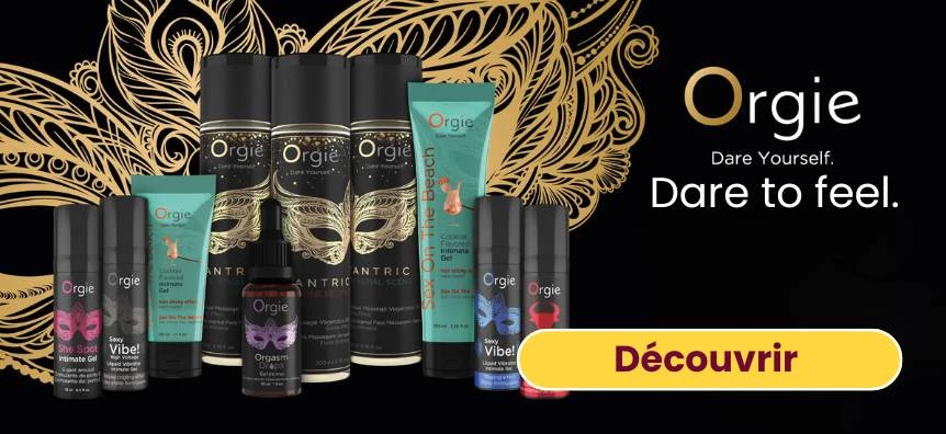 Orgie propose une gamme complète de cosmétiques sensuels et d’articles érotiques. | lovesexshop.fr sex shop