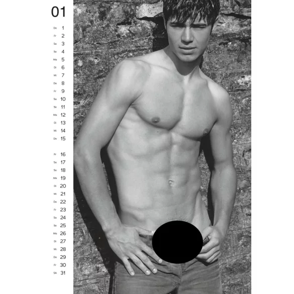 Calendrier Nu Masculin - 2026