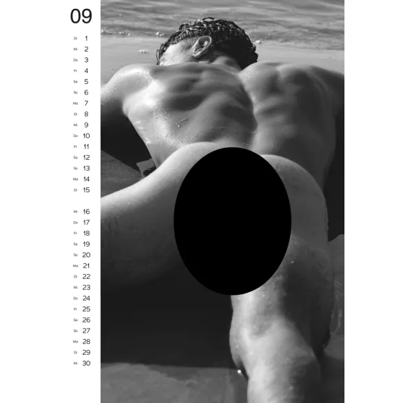 Calendrier Nu Masculin - 2026