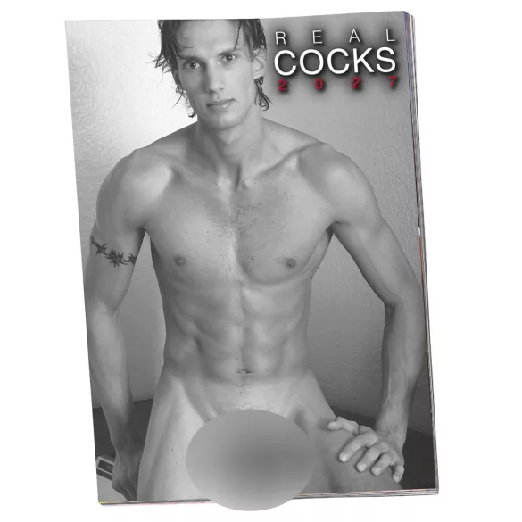 Real Cocks 2027 - calendrier mural érotique (1 pièce)
