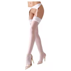 Cottelli - Bas en dentelle (blanc) - 3/L