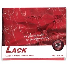 Drap en laque - 200x230cm (rouge)