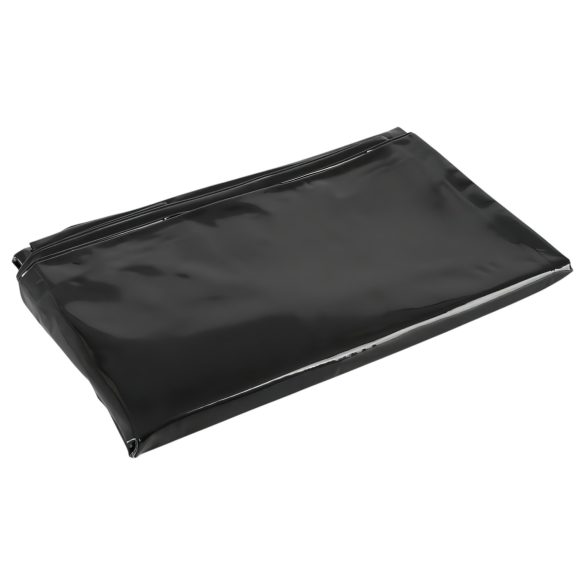 Draps sexy en vinyle noir (135x200 cm)
