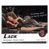 Draps sexy en vinyle noir (135x200 cm)