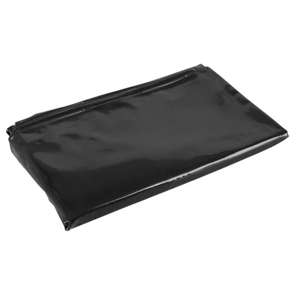 Vinyl - drap housse étanche pour sexe - noir - 135x200 cm