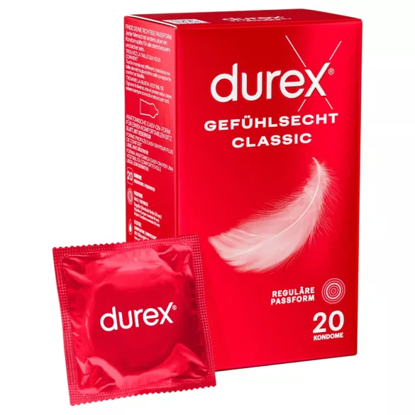 Durex - préservatifs extra fins (boîte de 20)