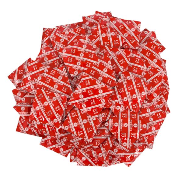 London - préservatifs fraise (100 pcs)