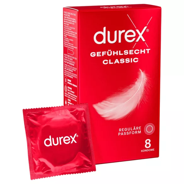 Durex - préservatifs extra-fins (8 pcs)