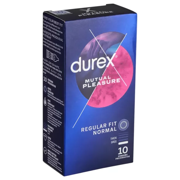 Durex Mutual Pleasure - préservatif retardant - 10 pièces