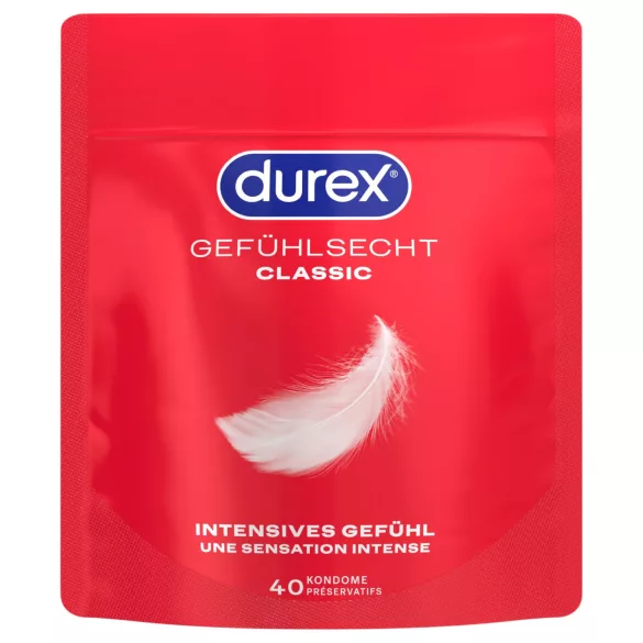 Durex - préservatifs extra fins (40 pcs)