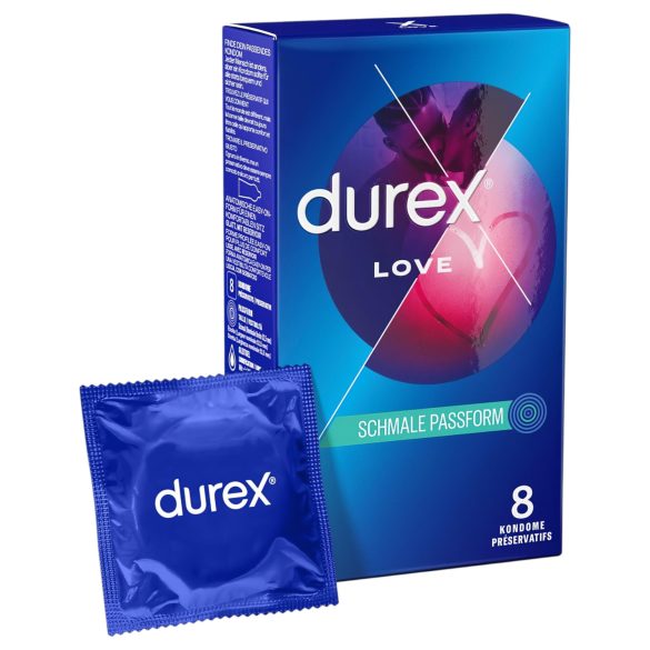 Durex Love - Préservatifs Slimfit (8 unités)