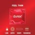 Durex Feel Thin - préservatifs sensation réaliste (3 pièces)