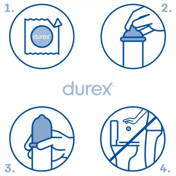 Durex Feel Thin - préservatifs effet naturel (3 pcs)