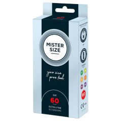 Mister Size préservatifs fins - 60mm (10 pièces)
