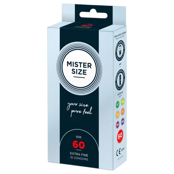 Mister Size préservatifs fins - 60mm (10 pièces)