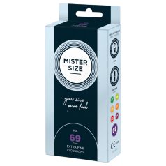 Préservatif fin Mister Size - 69mm (10 pièces)