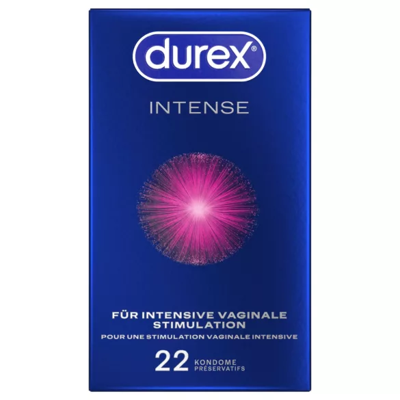 Durex Intense - Préservatifs orgasmique (22 pcs)