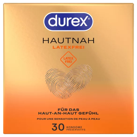 Durex Sensation peau / sans latex - préservatifs (30 pièces)