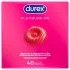 Durex - Préservatifs Pleasure Me (boîte de 40)
