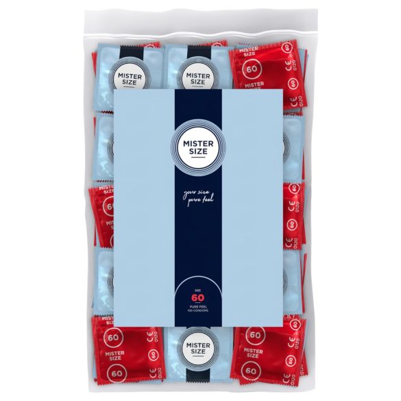 Mister Size préservatif fin - 60mm (100pcs)