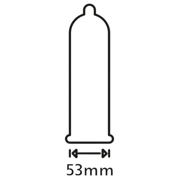 Secura Extra Fun - préservatif texturé - 53mm - boîte de 12