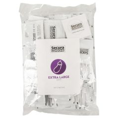 Secura Aubergine - préservatifs extra larges 60mm (100pcs)