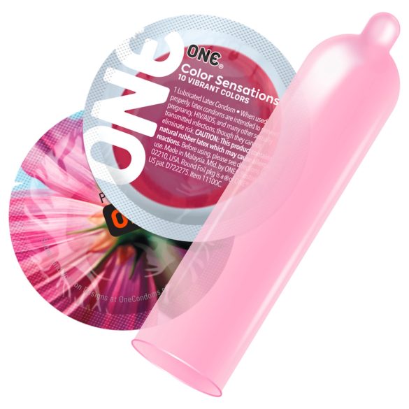 ONE Vagues de Saveurs - Préservatifs aromatisés - assortis (12 unités)