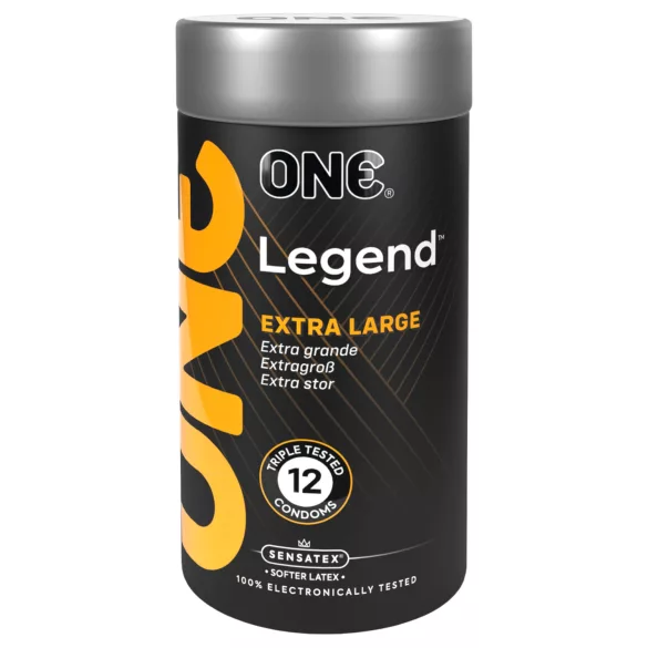 ONE Legend - Préservatifs XL - Ultra large - Boîte de 12