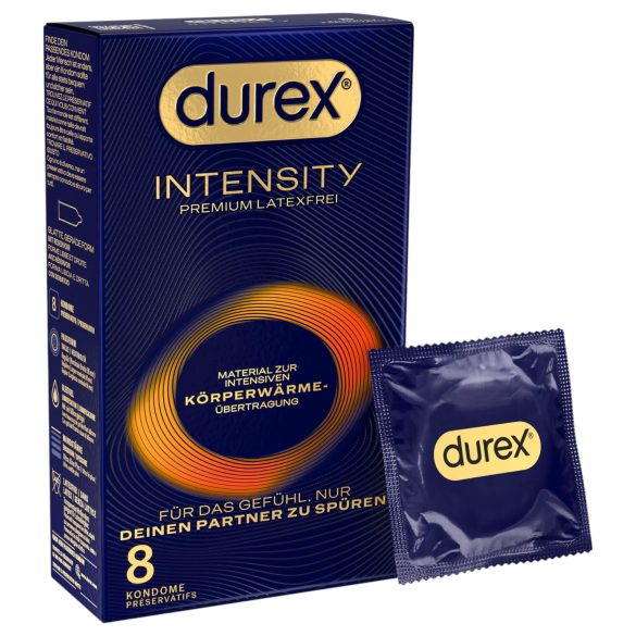Durex Intensité - préservatifs fins sans latex (8 pièces)