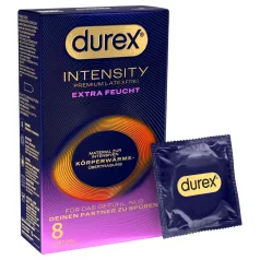   Durex Intensity - préservatifs sans latex extra lubrifiés (boîte de 8)