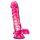 B Yours Basic 8 - Dildo avec testicules - 23cm (rose)