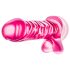 B Yours - gode avec testicules - 20 cm (rose)