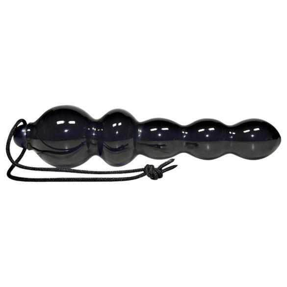 You2Toys Black Jack - plug anal perlé (noir)