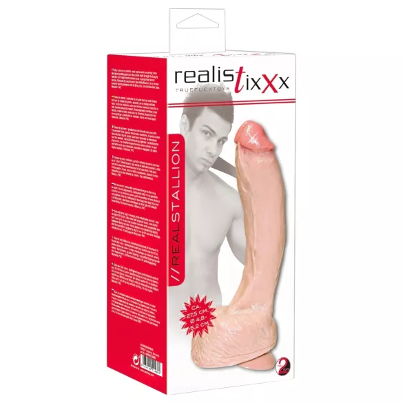 realistixxx Giant - très grand godemichet (chair)