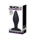 Black Velvet plug anal - grand modèle