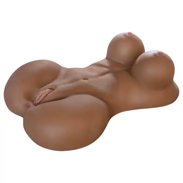 Pipedream Fuck Me Silly Sista - masturbateur torse féminin brun (5,7 kg)