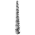 Icicles No. 2 - gode mic ou boules - verre transparent