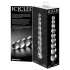 Icicles No. 2 - gode mic ou boules - verre transparent