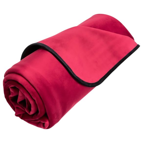 Couverture érotique microfibre rouge