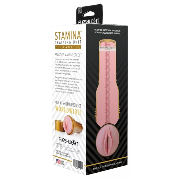 Fleshlight - Masturbateur Stamina Training Unit vagin réaliste rose
