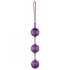 Boules de geisha triples velours lila - You2Toys