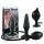 You2Toys - plug anal gonflable - silicone noir