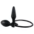 You2Toys - plug anal gonflable - silicone noir