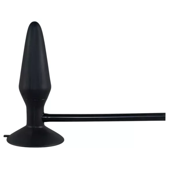 You2Toys - plug anal gonflable - silicone noir