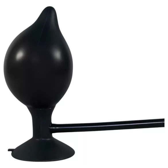 You2Toys - plug anal gonflable - silicone noir