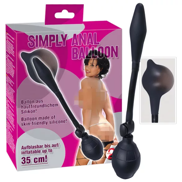 You2Toys - gode anal gonflable (noir)