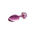 Icicles No. 48 - butin floral en verre (rose)
