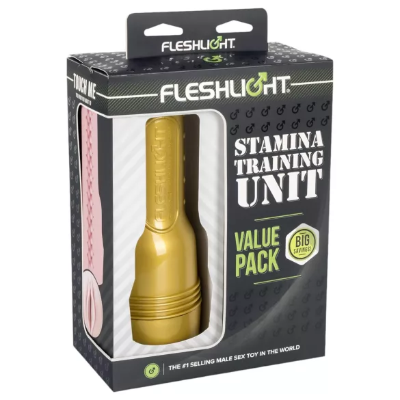 Fleshlight - Masturbateur Stamina Training Unit - Coffret 5 pièces