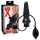 Plug anal gonflable latex noir