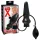 Plug anal gonflable large Late X (noir)